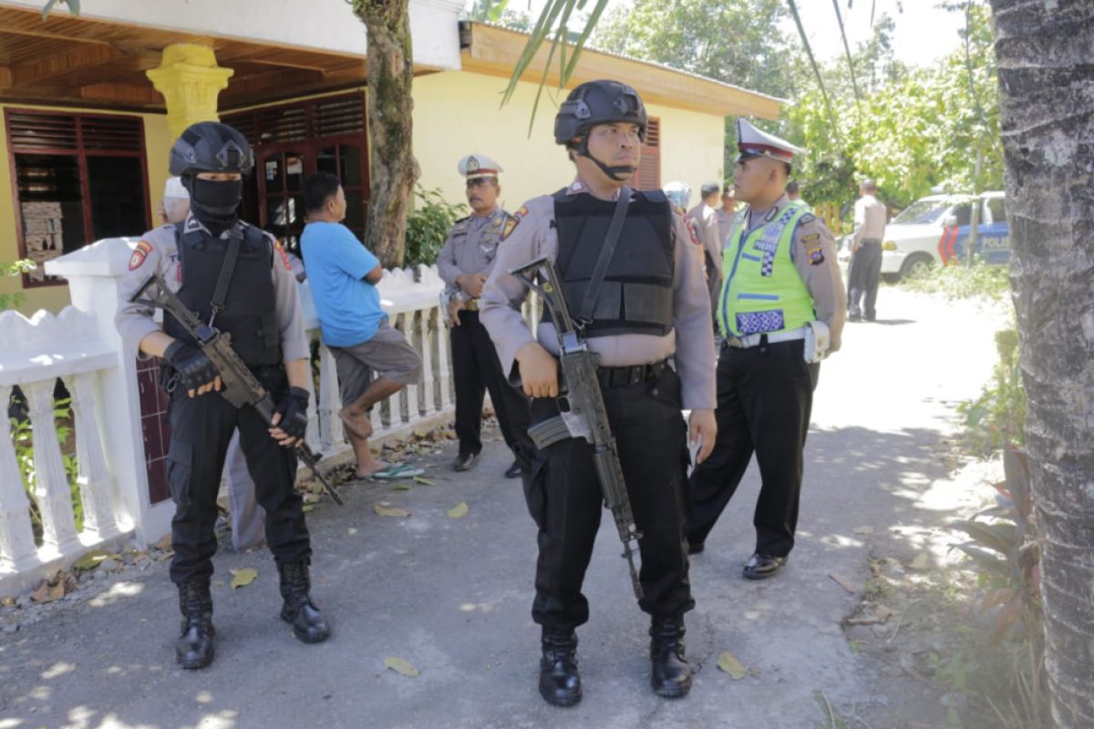 Polisi: lima terduga teroris di Sumbar jaringan JAD