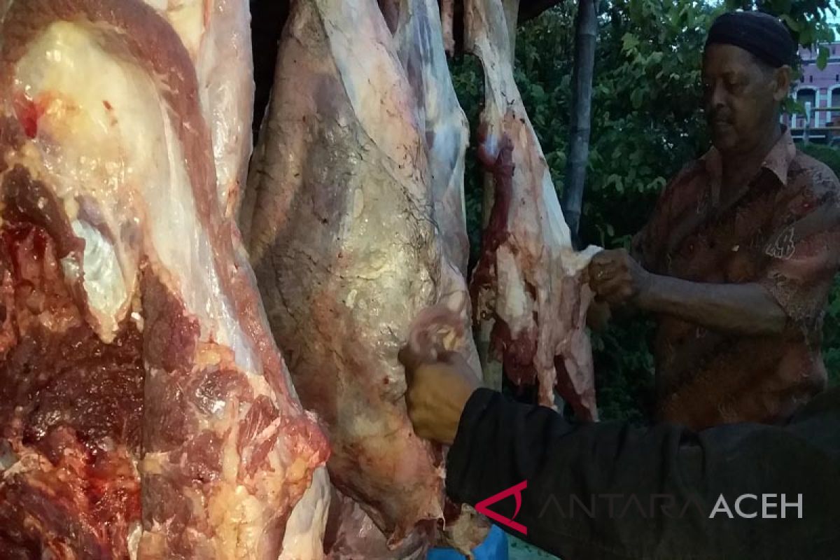 Permintaan daging di Aceh meningkat