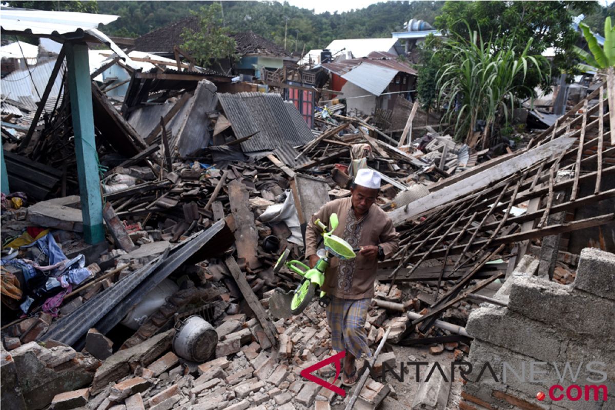 163 aftershocks occur in Lombok on Monday afternoon: Geology agency