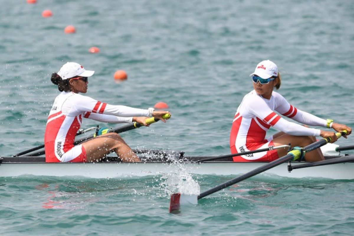 Indonesia raih emas pertama dayung