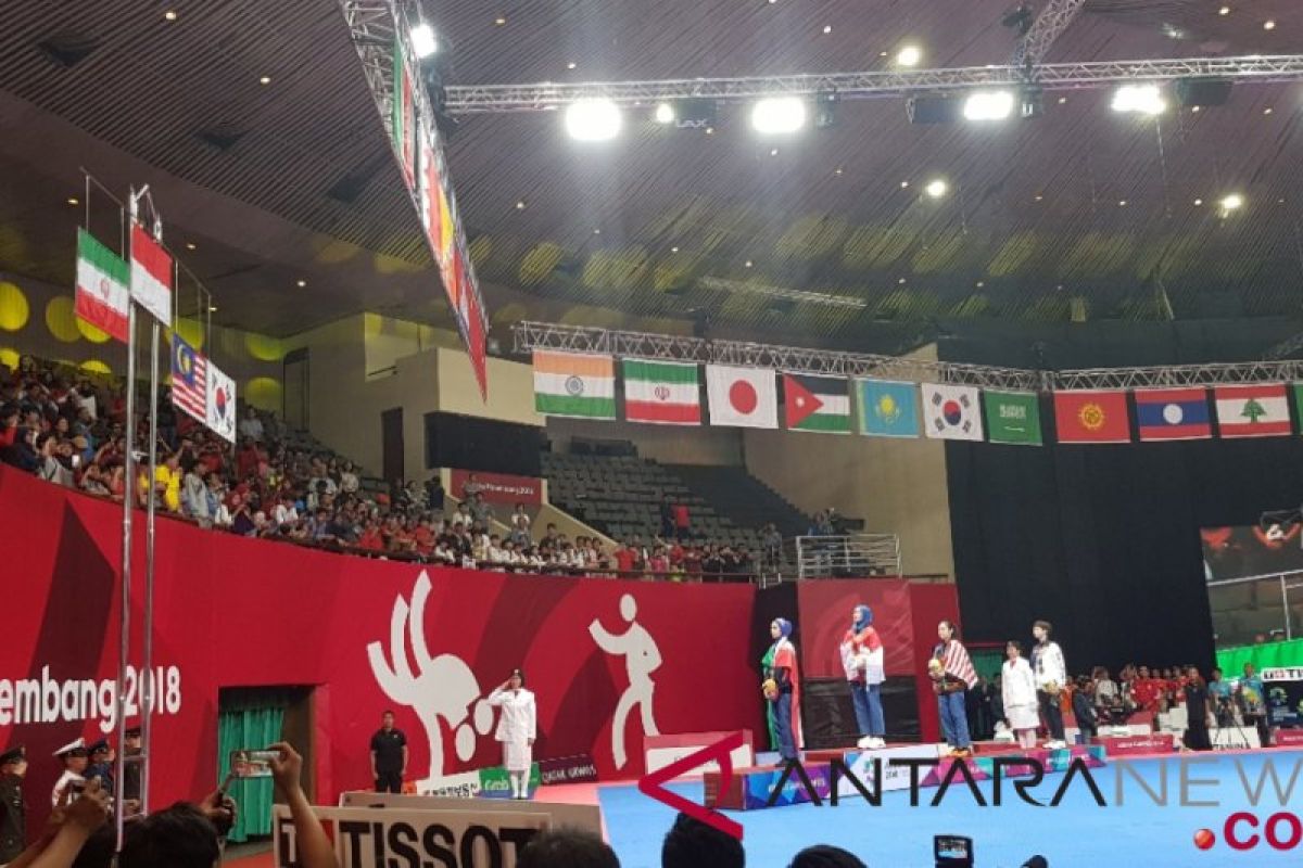 Indonesia raih medali emas nomor poomsae