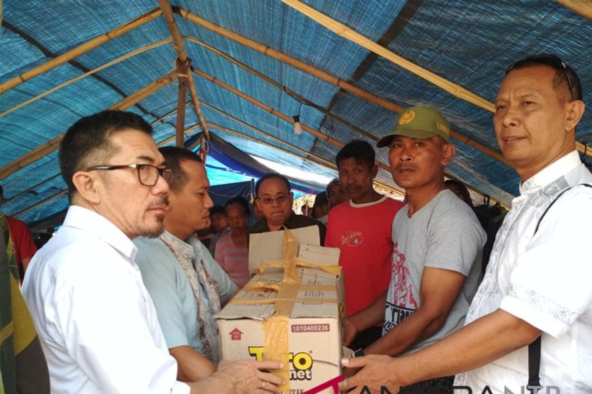 Forum BP3TKI serahkan bantuan untuk korban gempa Lombok