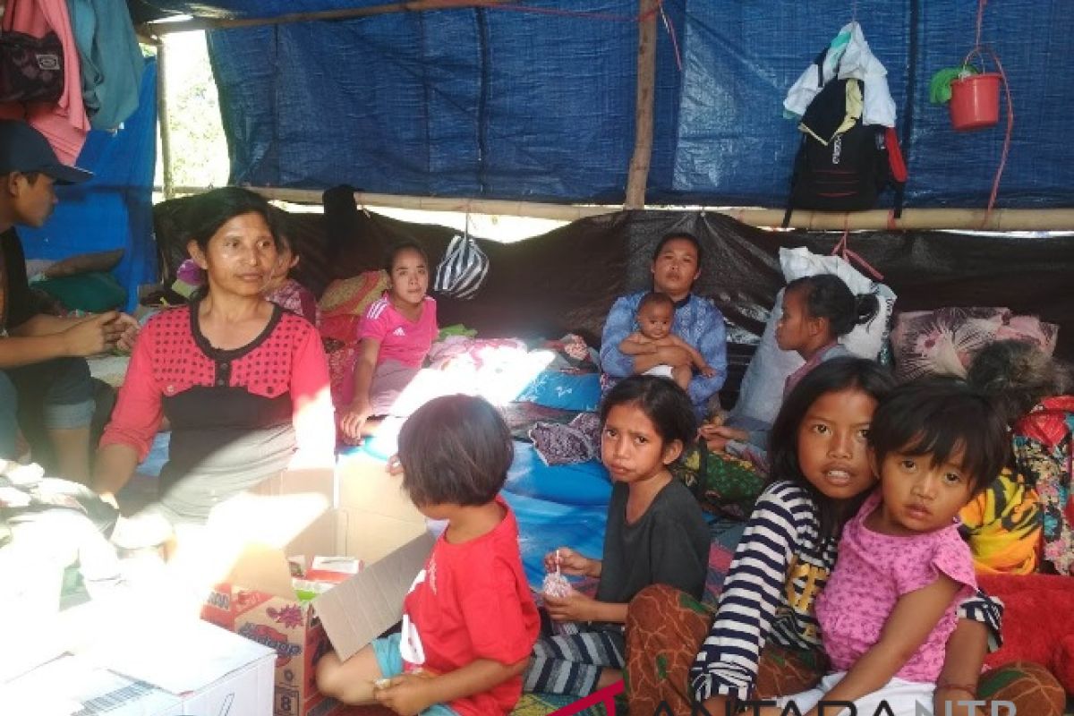 Anak-anak korban gempa Lombok kangen ke sekolah