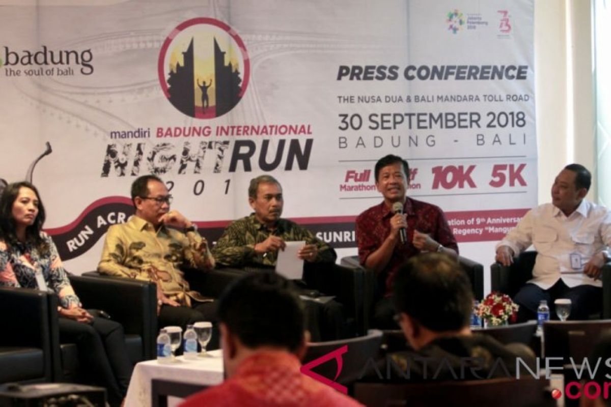 BUMN gelar maraton Badung "international night run"