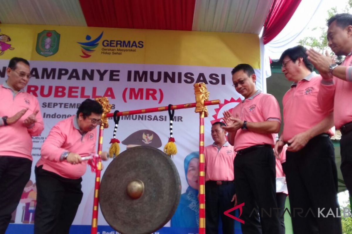 Kota Pontianak target 100 cakupan imunisasi campak dan MR