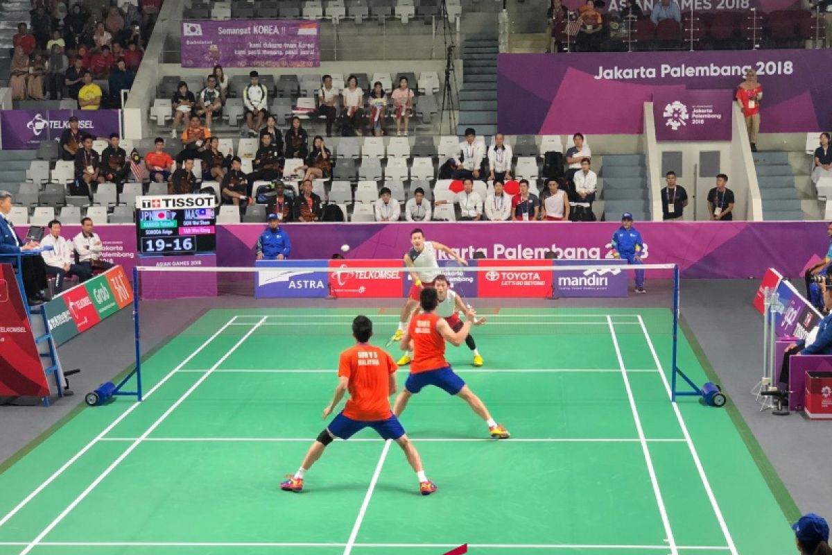 Tim bulu tangkis putra Jepang melangkah ke perempat final