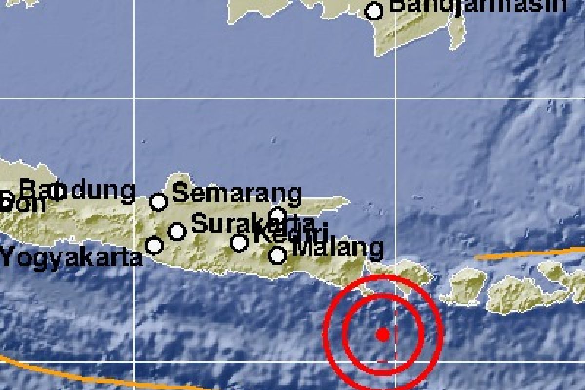 Guncangan Gempa Bumi 5,4 SR di Bali Terasa Hingga Jember