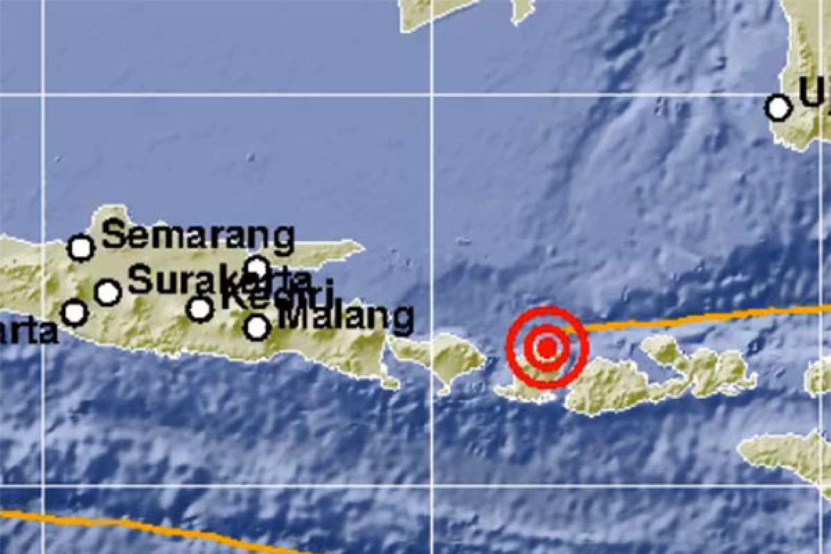 Gempa berkekuatan 4,8 SR guncang Lombok Timur