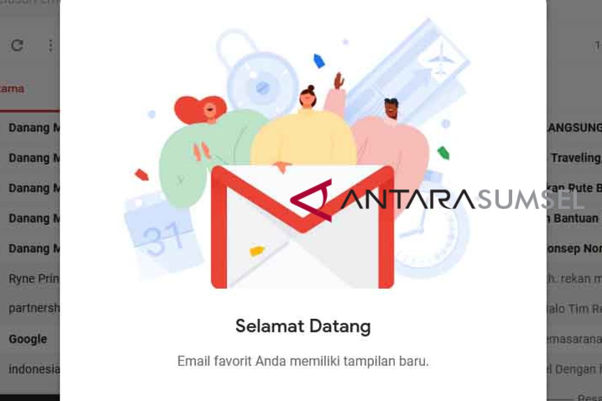 Google perbarui tampilan gmail