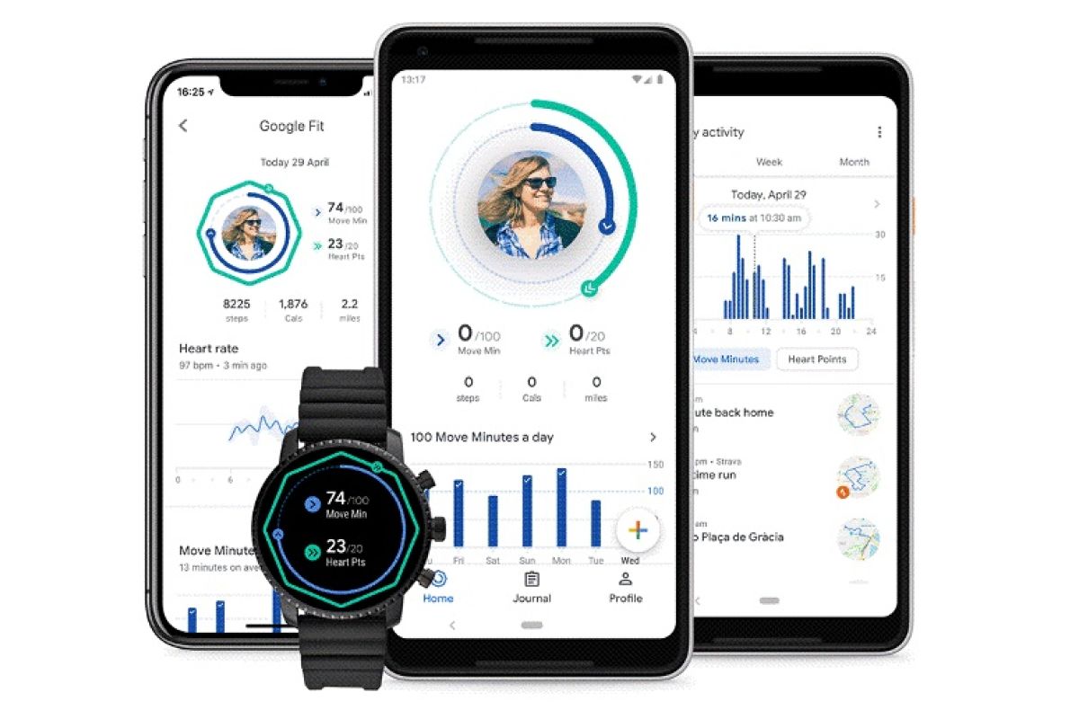 Google Fit ajak orang untuk aktif bergerak