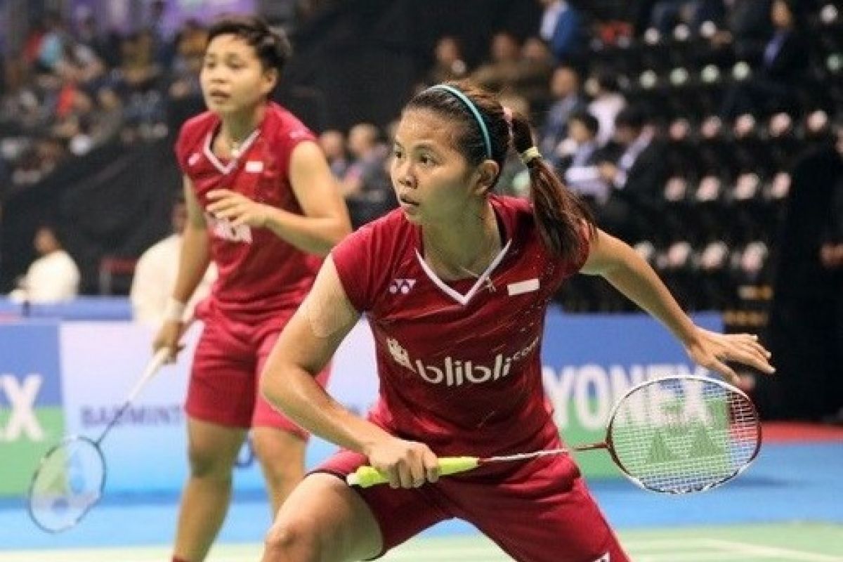 Greysia/Apriani Terhenti Semifinal Kejuaraan Dunia