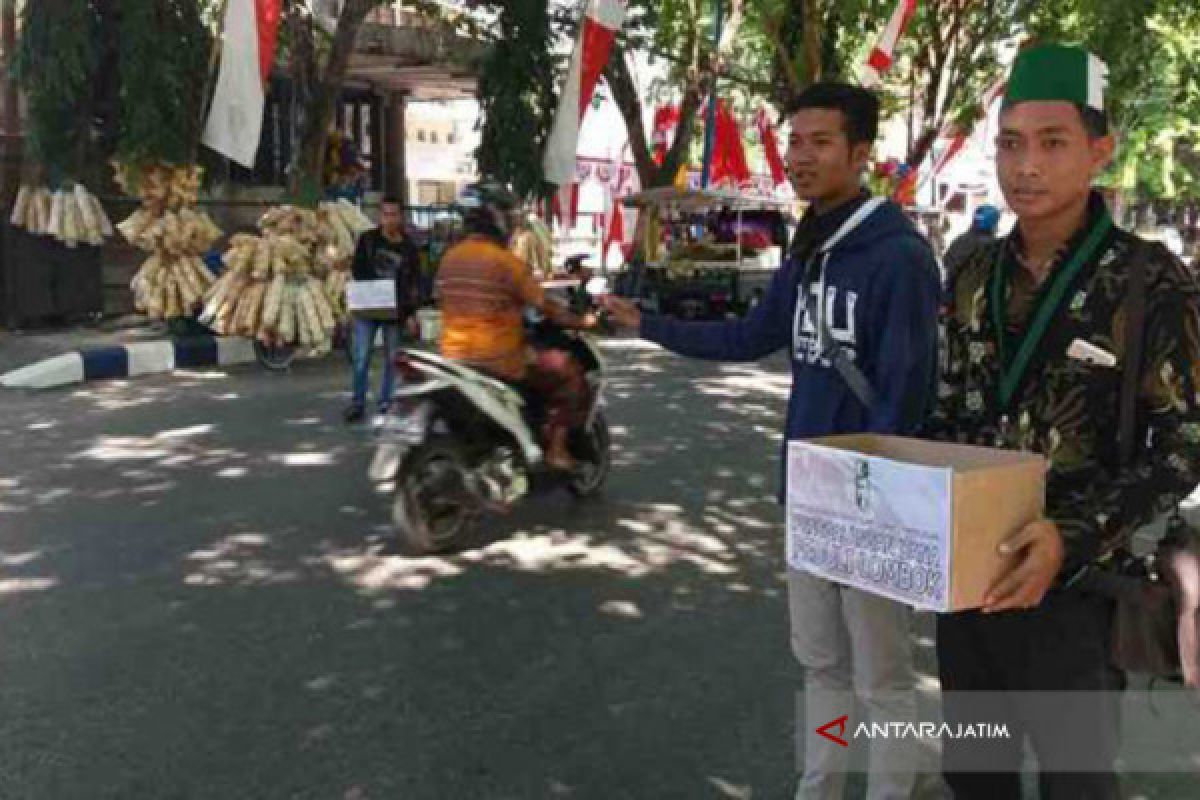 HMI Pamekasan Galang Dana untuk Korban Gempa Lombok