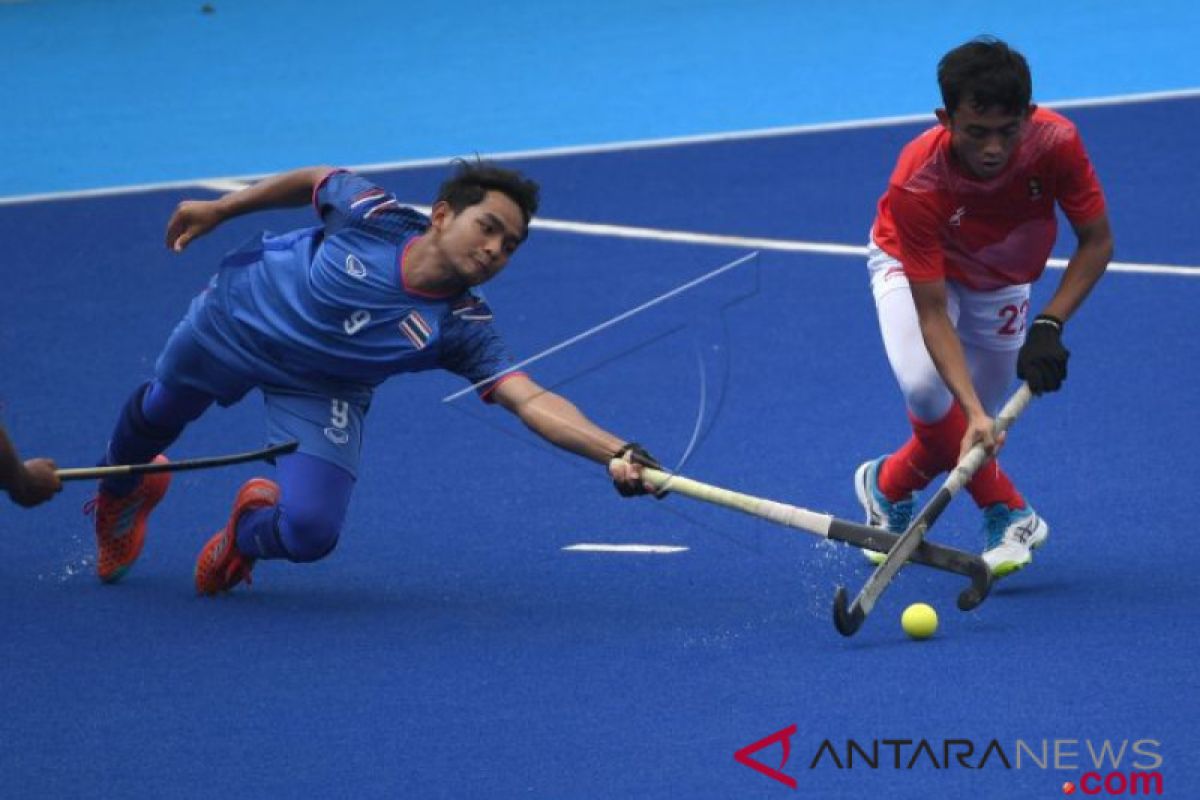 Tim hoki Indonesia takluk 1-2 dari Thailand
