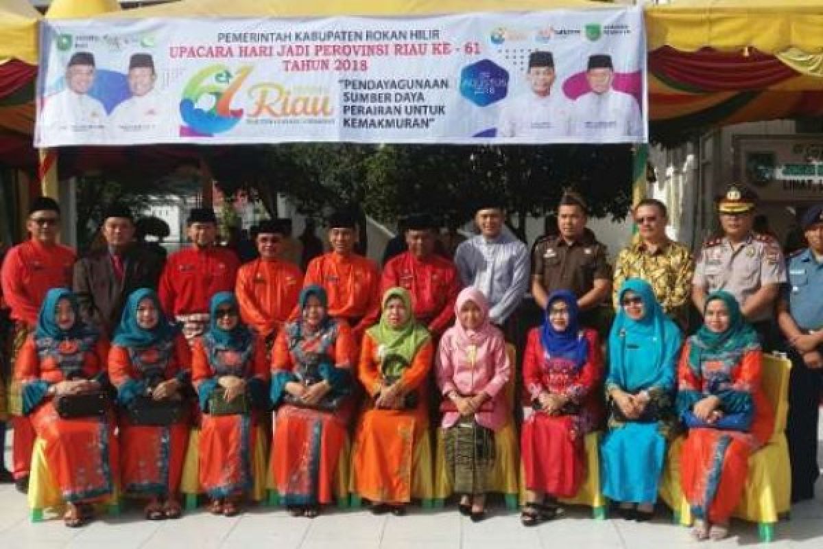 HUT Riau ke-61, Sekda: Perhatian Pemprov pada Rohil Besar
