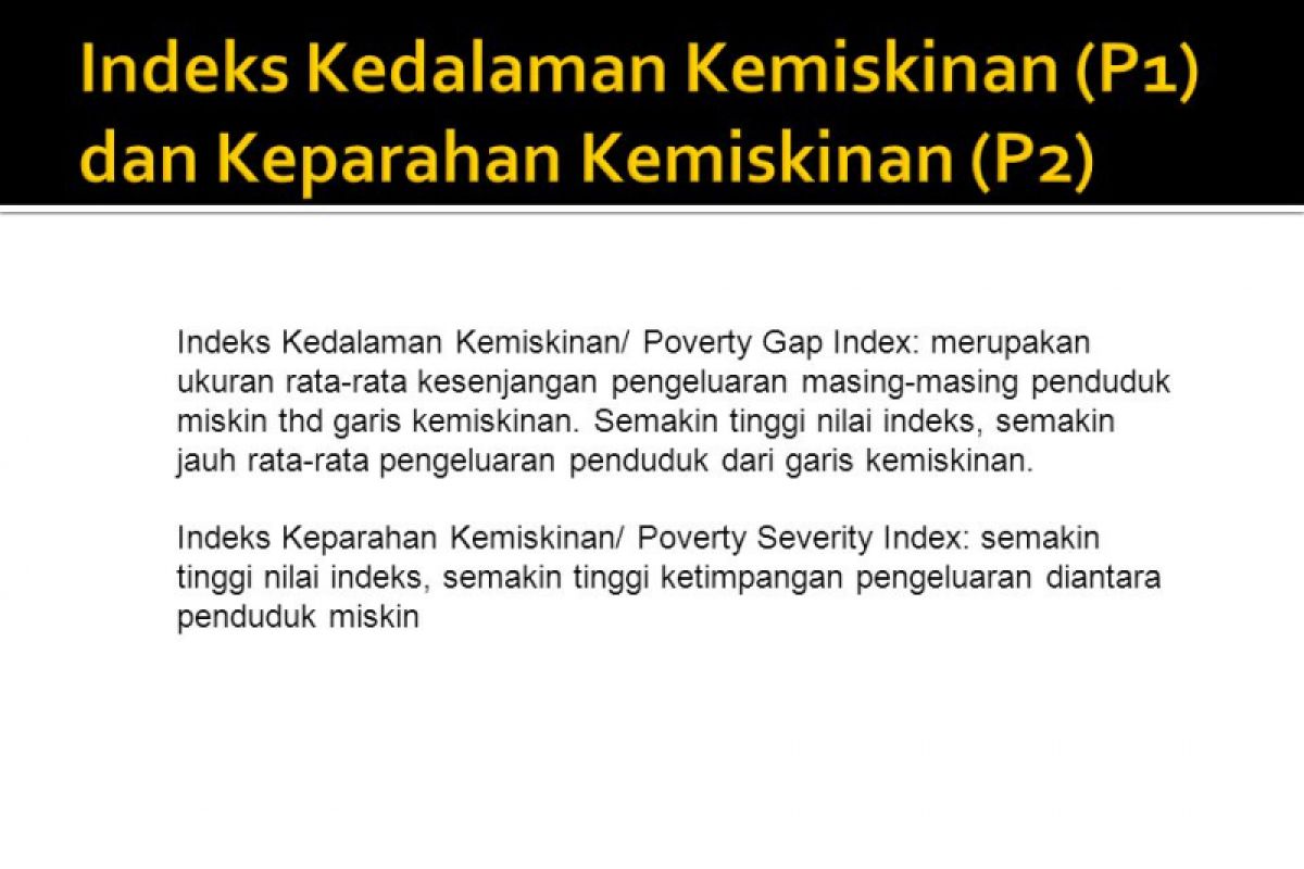 Indeks Kedalaman Kemiskinan Kaltara Turun