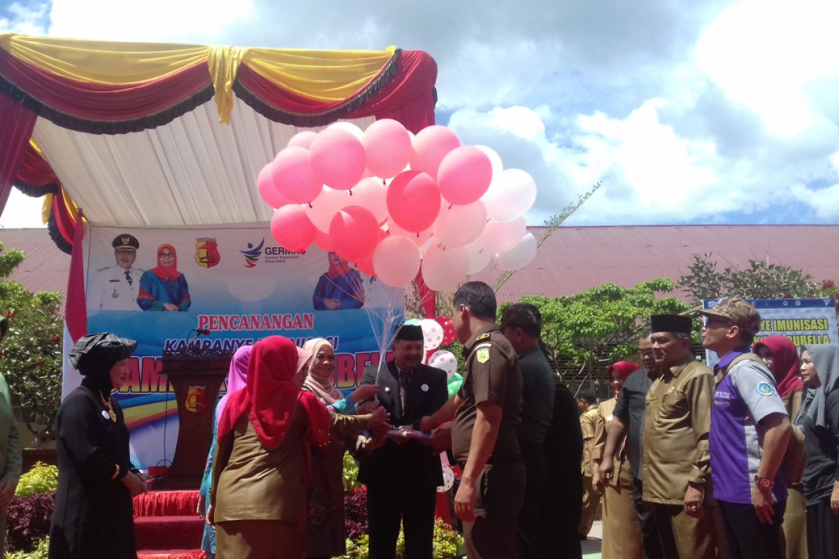 Cara dinkes Aceh Singkil mengajak warga imunisasi vaksin rubela
