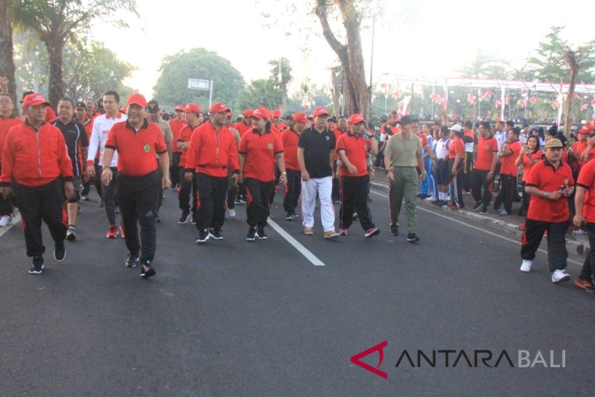 Masyarakat Jembrana rayakan HUT Kota Negara