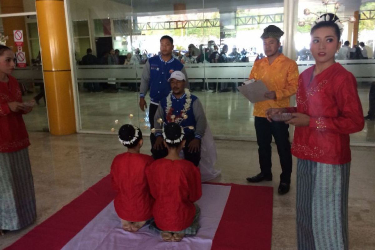 Tim SMN Jambi di Malut disambut dengan Joko Kaha