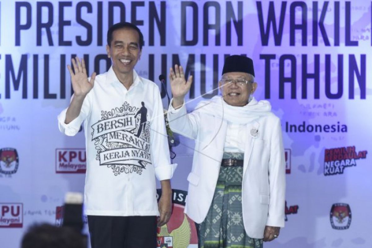 Lima program yang diusulkan koalisi Jokowi-Ma'ruf, pembangunan infrastruktur tidak masuk