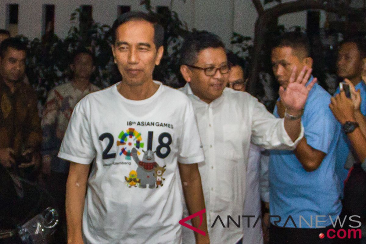 PPP trains 550 youths for helping  Joko Widodo`s reelection