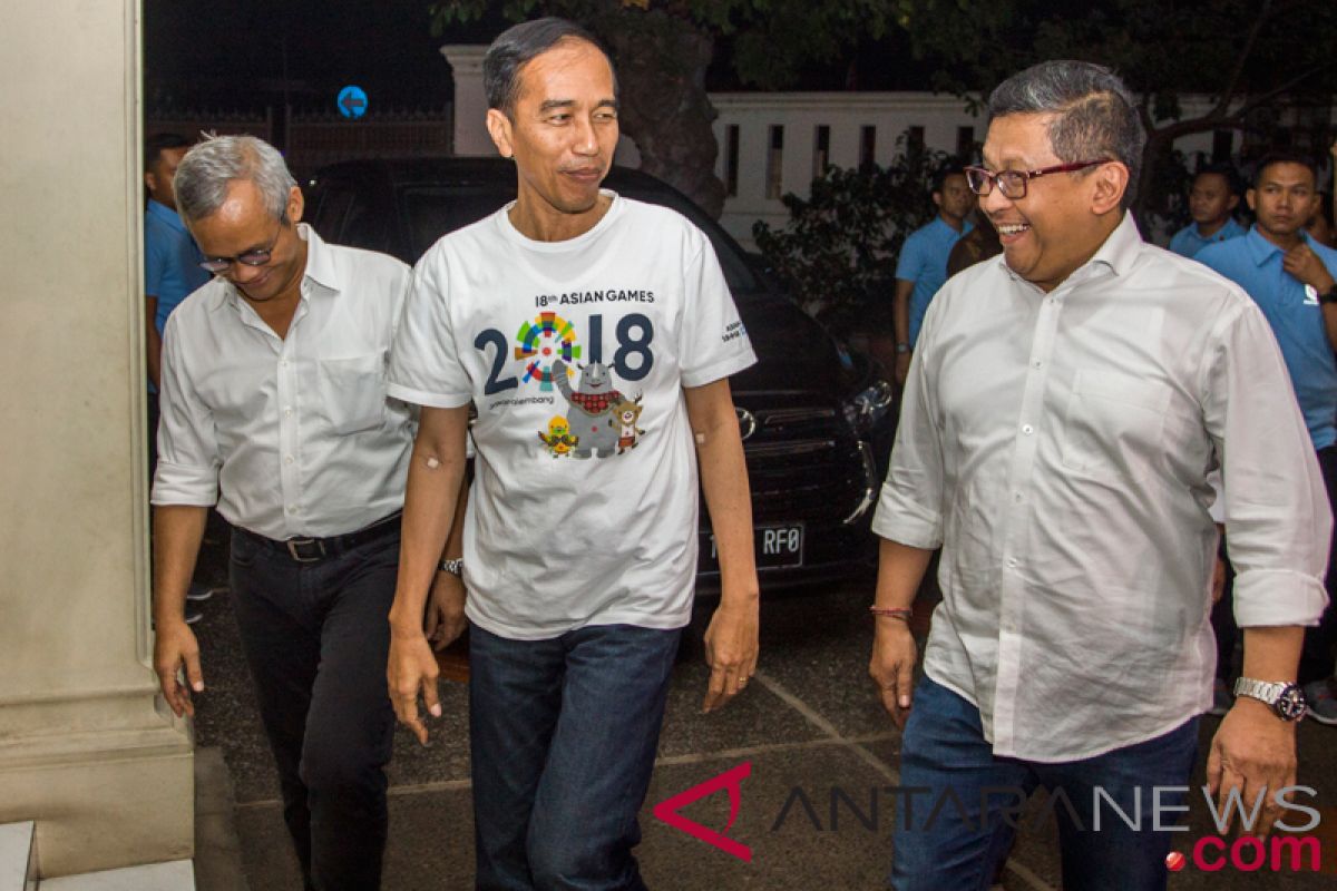 Jokowi masih simpan nama ketua tim kampanye