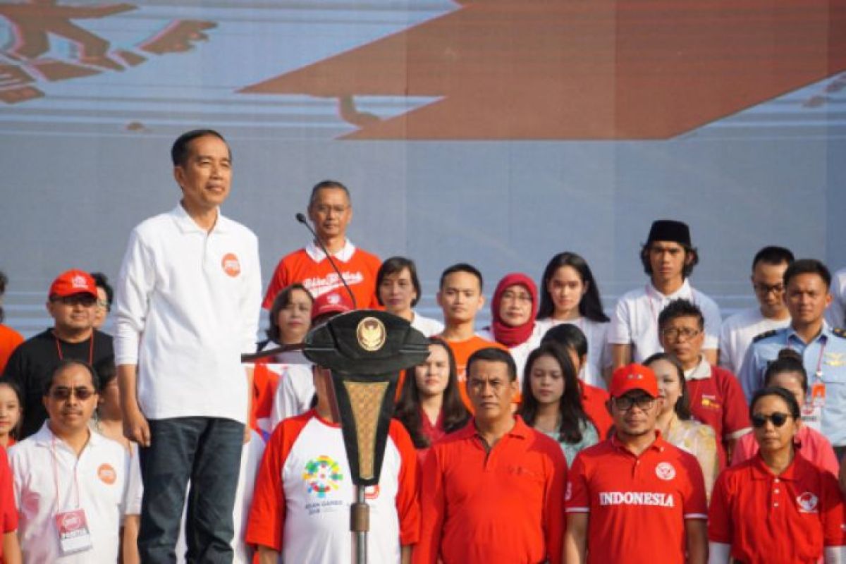 Presiden Jokowi: Semangat persatuan aset terbesar bangsa