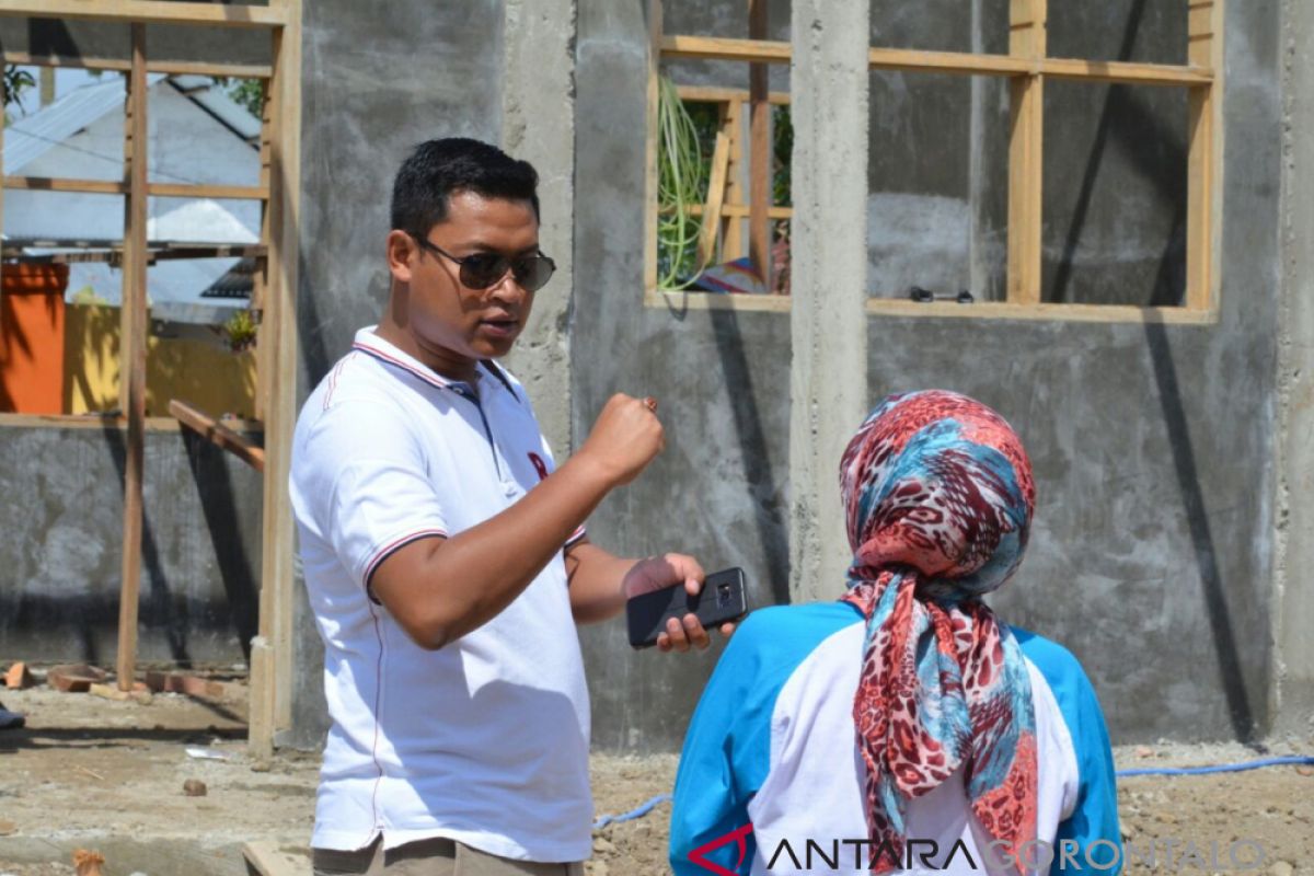 TP4D Kejari Gorontalo Utara Tinjau Pembangunan RKB