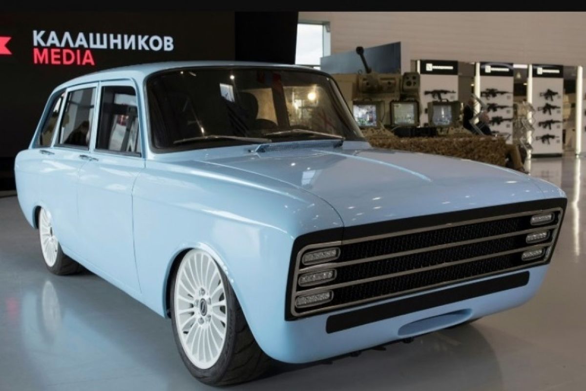 Kalashnikov CV-1, mobil listrik Rusia penantang Telsa