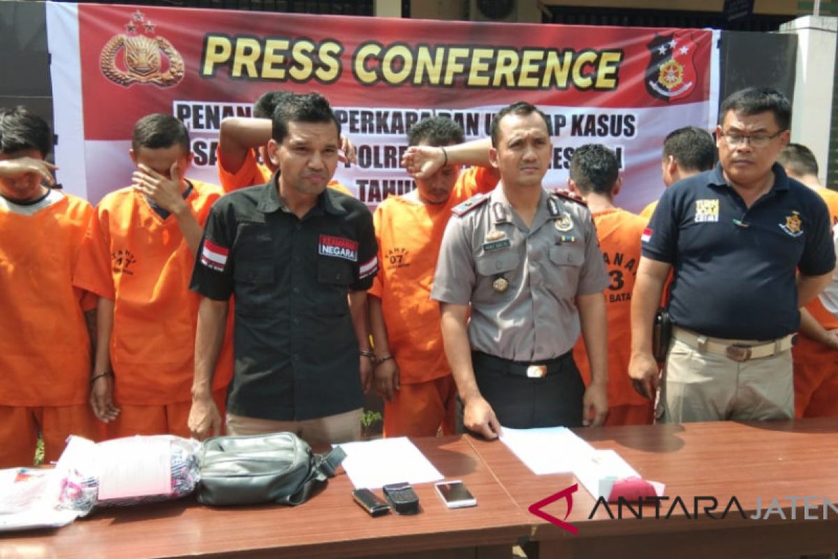 Polres Batang tindak 138  kasus kejahatan