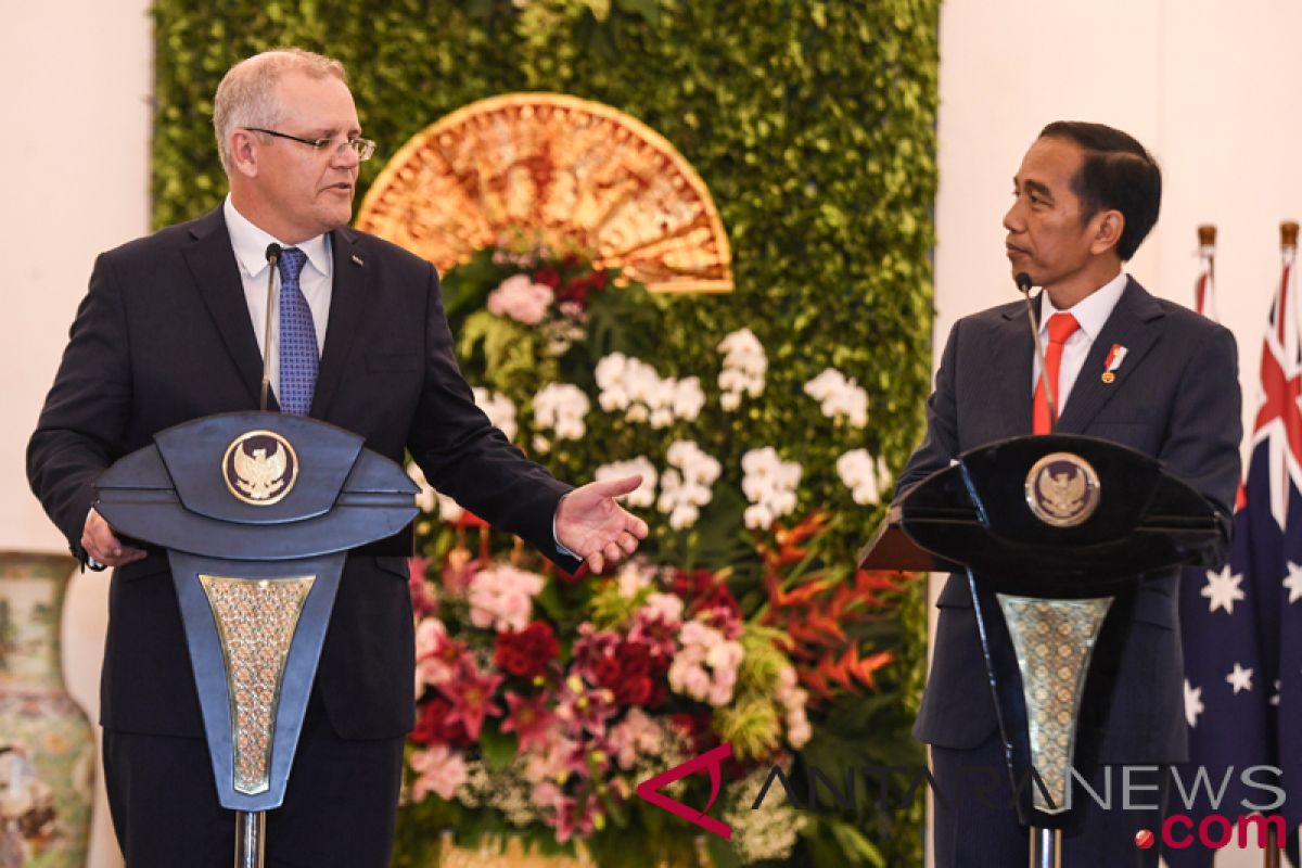 Presiden Jokowi terima PM Australia Scott Morrison