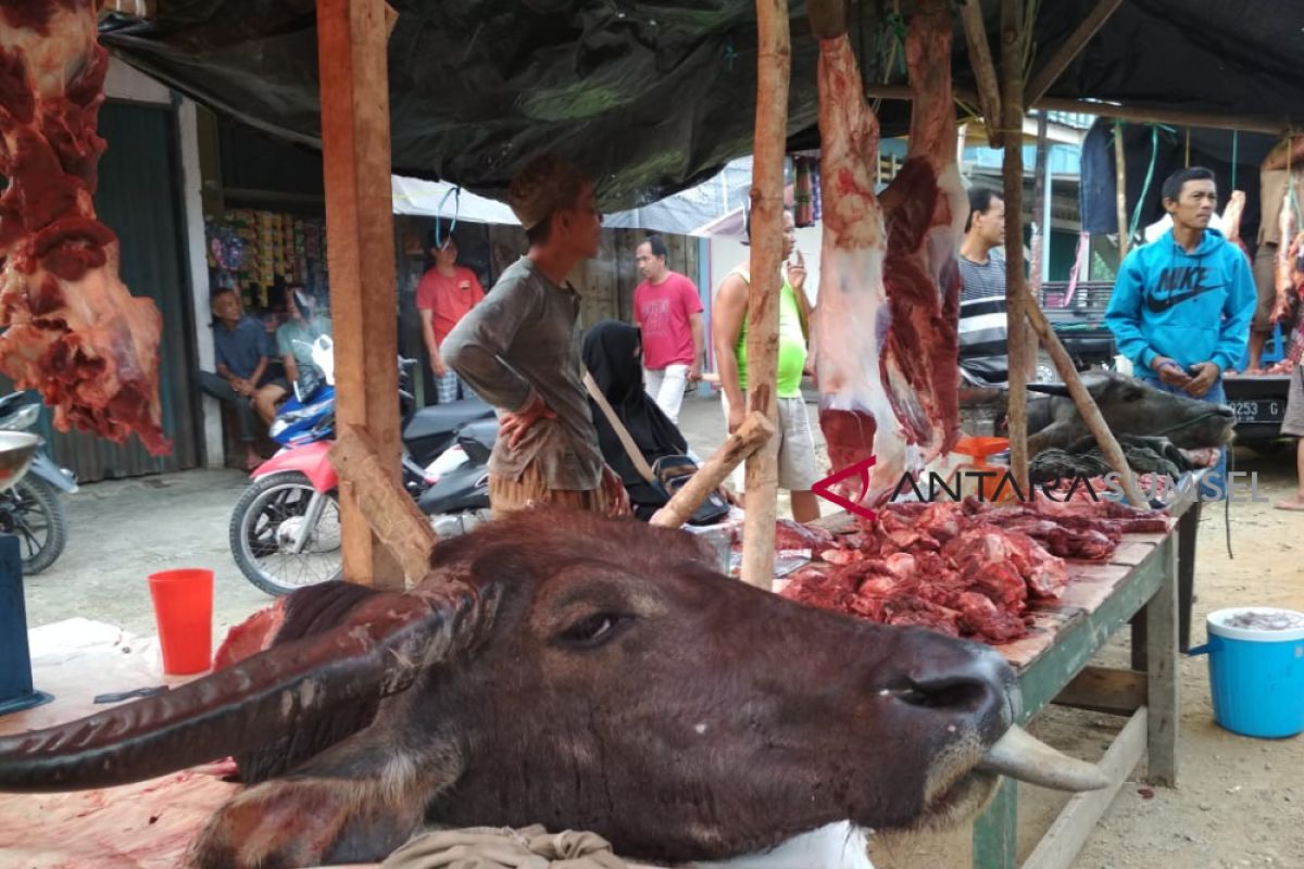 Warga mengeluh harga daging selalu tinggi tiap lebaran