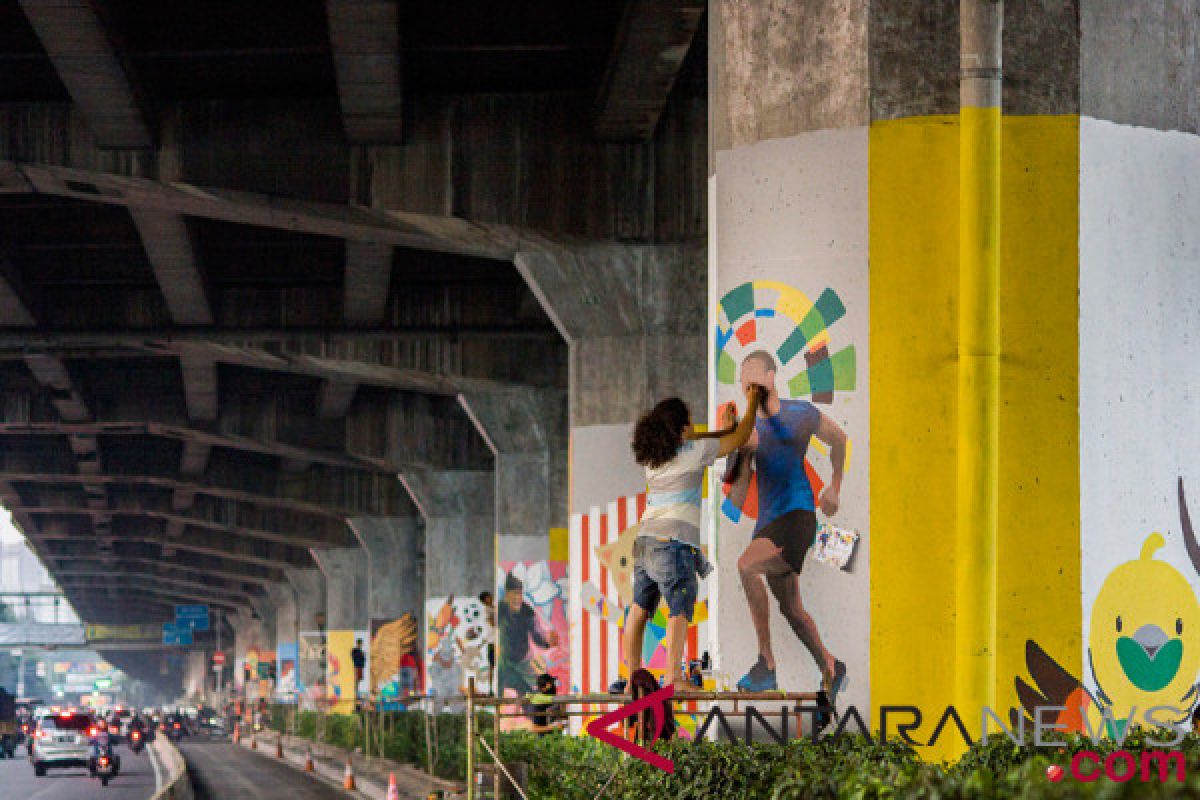 PUPR apresiasi kompetisi mural Tol Wiyoto-Wiyono
