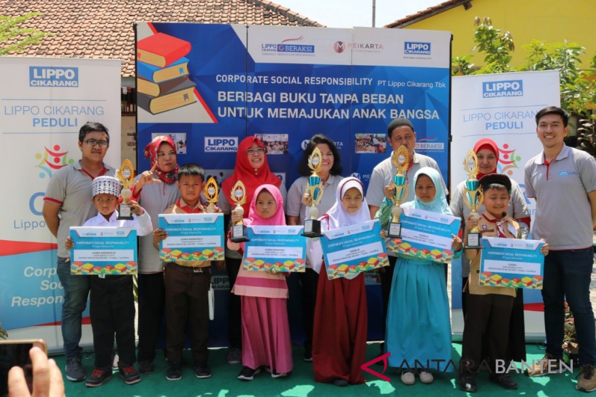 Lippo Cikarang Donasi Buku Dan Gelar Lomba