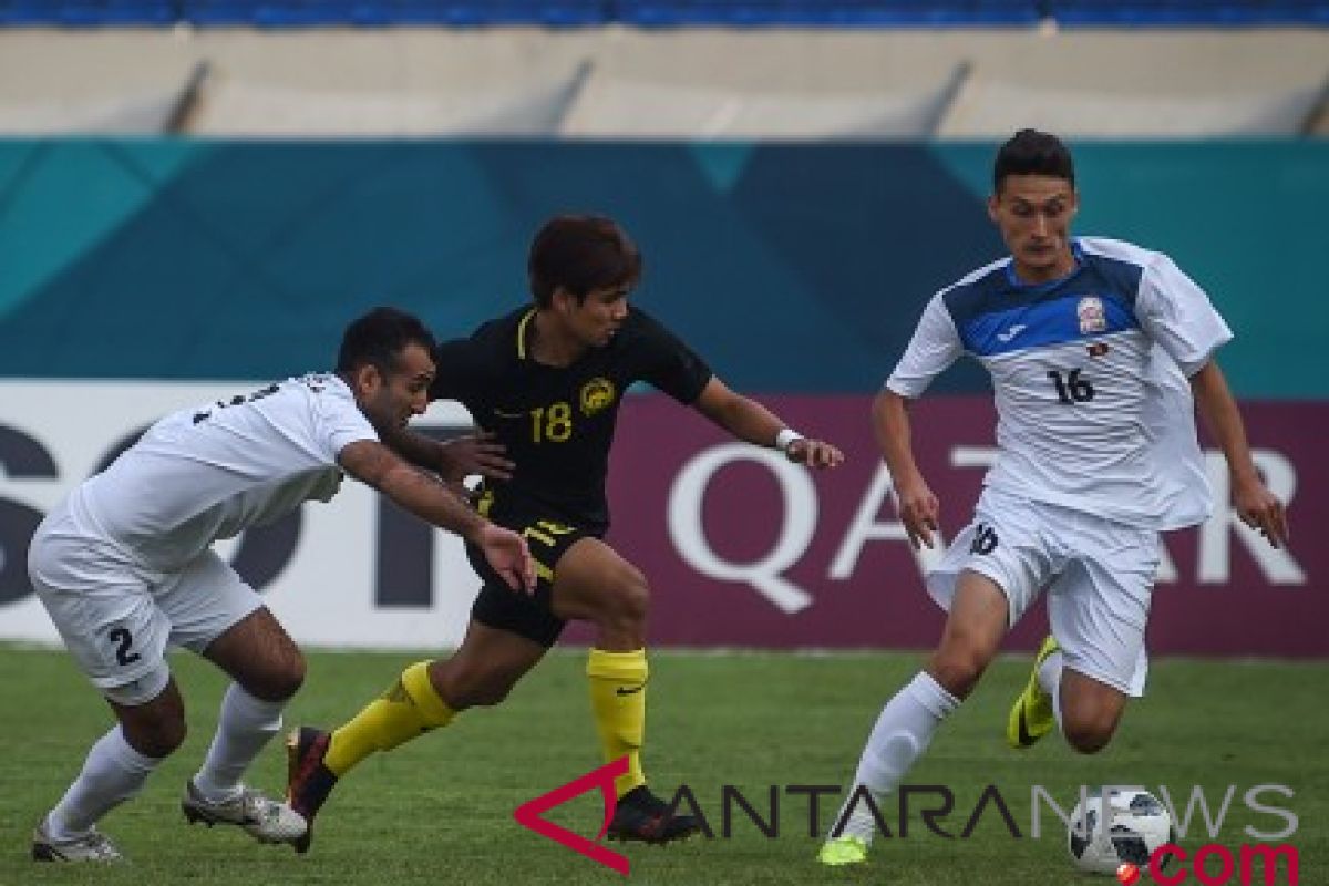 Malaysia sementara unggul 1-0 atas Kirgyzstan