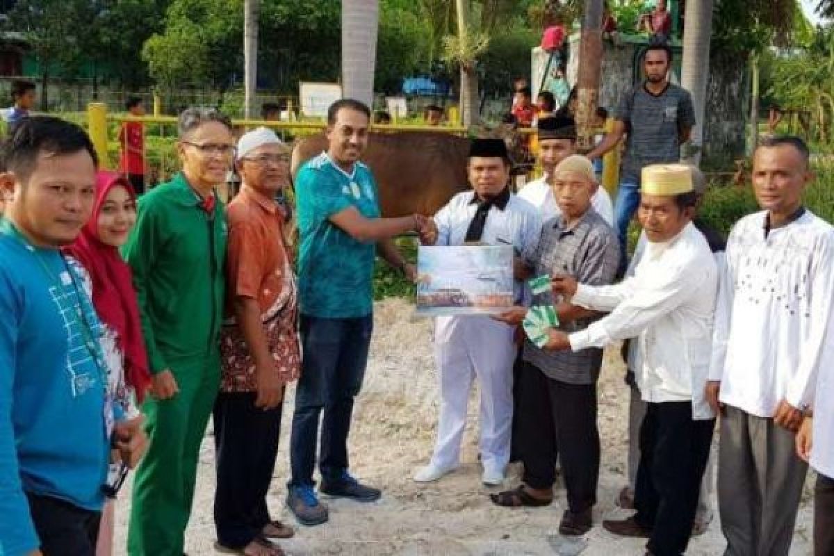 Managemen KLK Dumai Sembelih Sembilan Ekor Hewan Kurban Pada Hari Raya Idul Adha 1439H