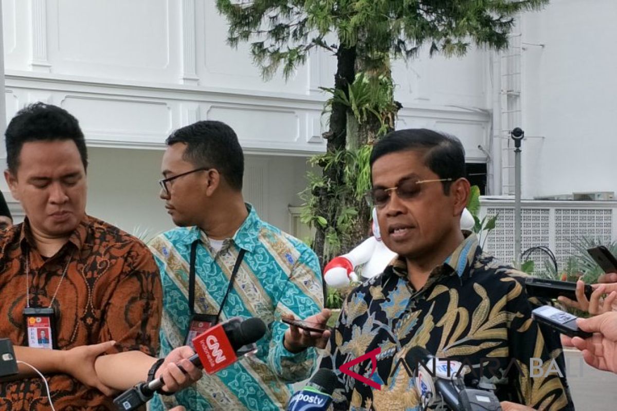 Menteri Sosial Idrus Marham sampaikan surat pengunduran diri