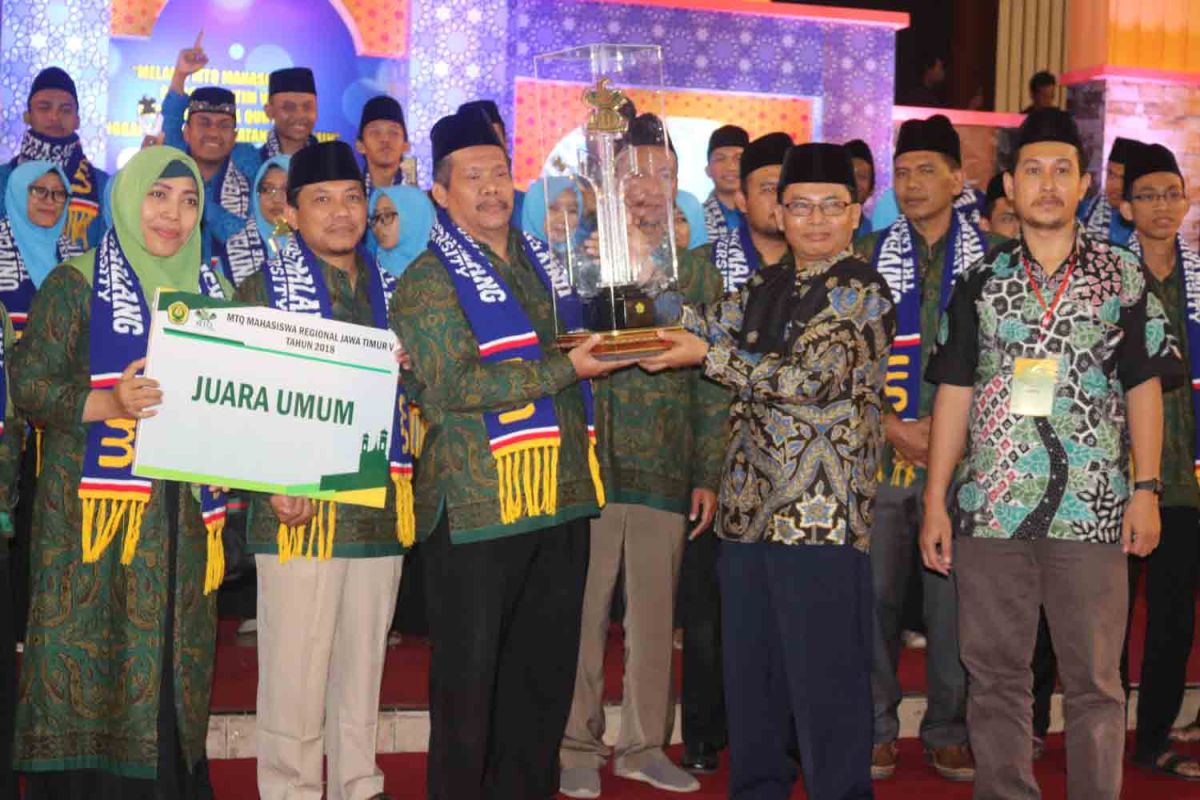 Universitas Negeri Malang Pertahankan Juara Umum MTQ-M Jatim