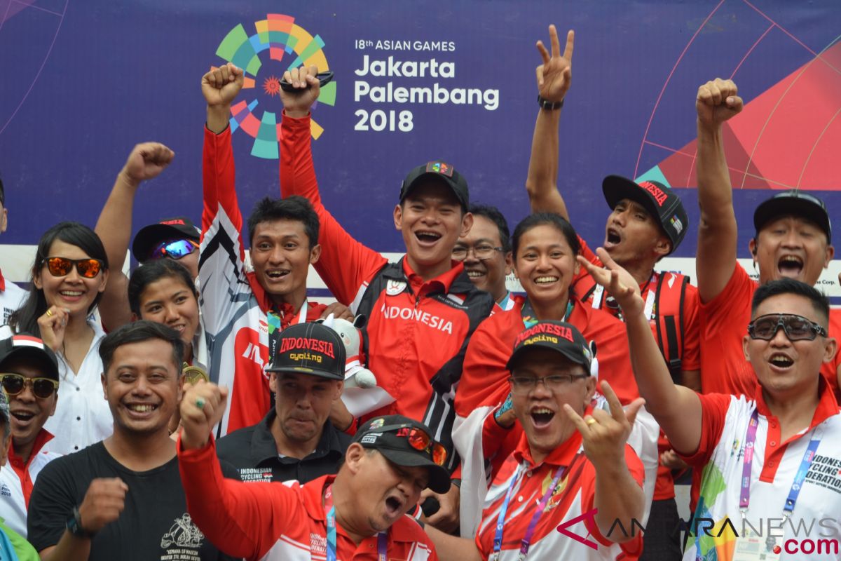 Asian Games (cycling) - Indonesia wins two golds in downhill racing
