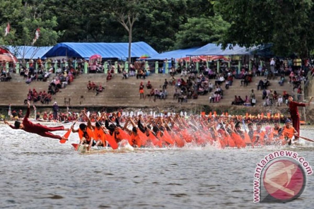 Bupati Mursini buka festival pacu jalur di Lubuok Sobae