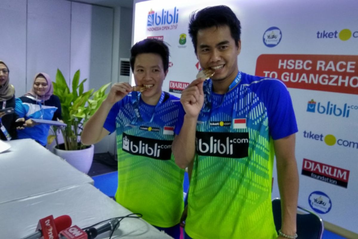 Tontowi/Liliyana optimistis raih emas di Asian Games