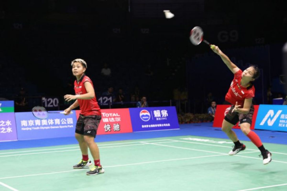 Greysia/Apriani melaju semifinal Kejuaraan Dunia Bulu Tangkis