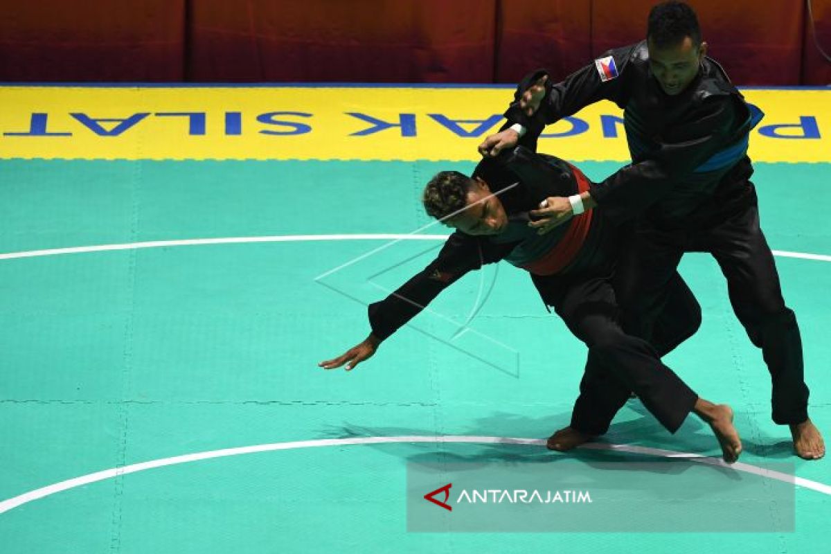 Asian Games - Iqbal Candra Tundukkan Atlet Thailand