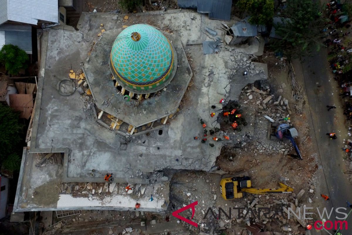 NU Jateng bangun masjid darurat di Lombok