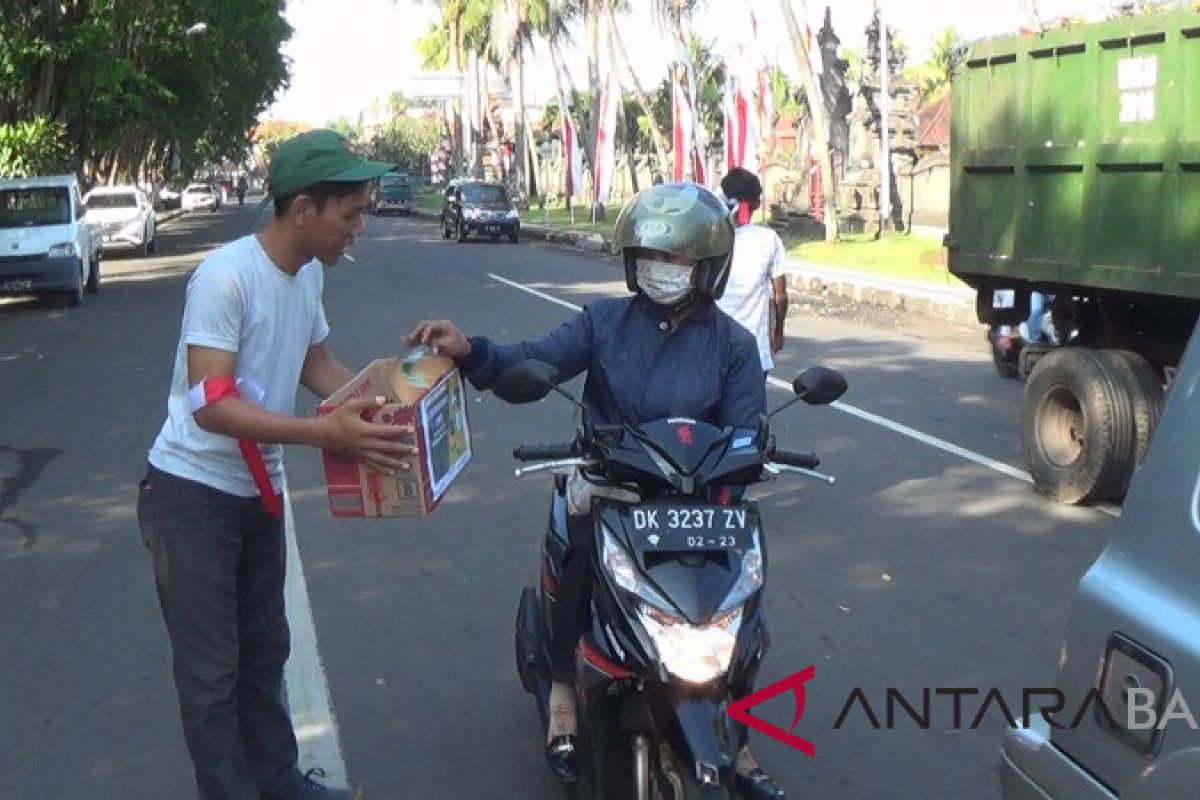 Pemuda Jembrana galang bantuan untuk korban gempa