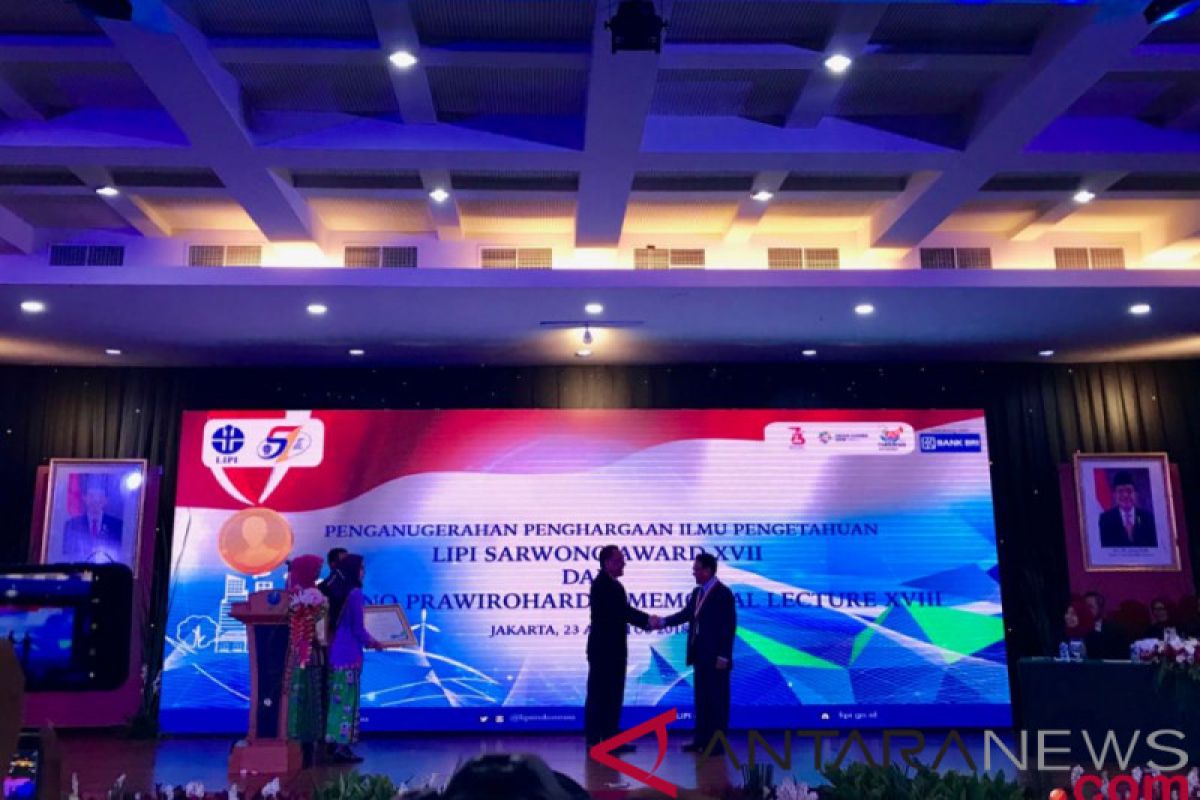 Pakar lingkungan raih anugerah LIPI Sarwono Award XVII