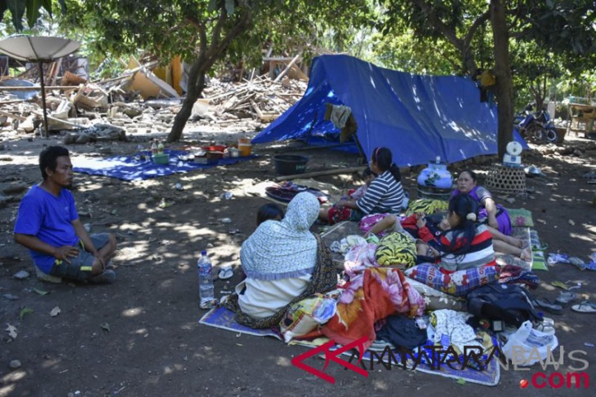 Wapres kunjungi pengungsi korban gempa Lombok