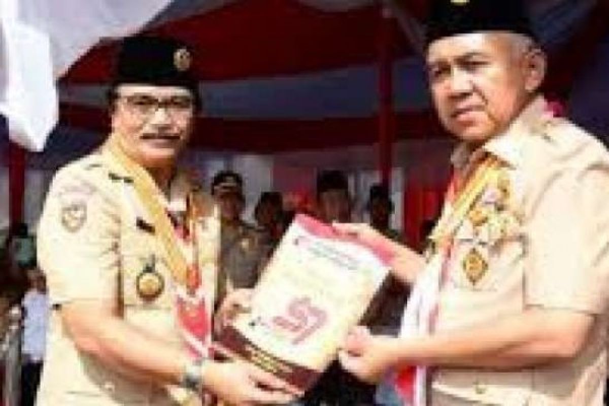 Peringatan Hari Pramuka Ke-57, Gubernur Riau Terima Tiga Penghargaan