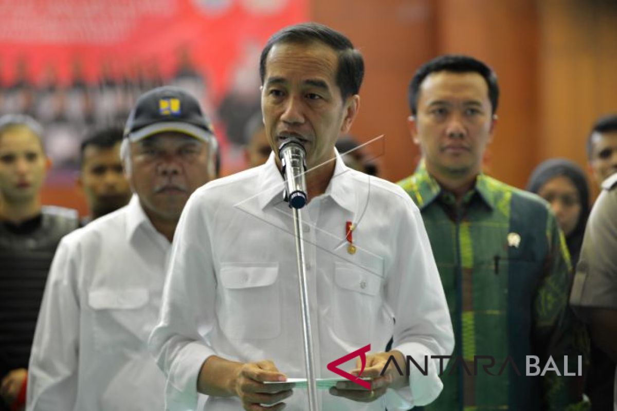 Presiden perintahkan jajaran secepatnya tangani gempa Lombok