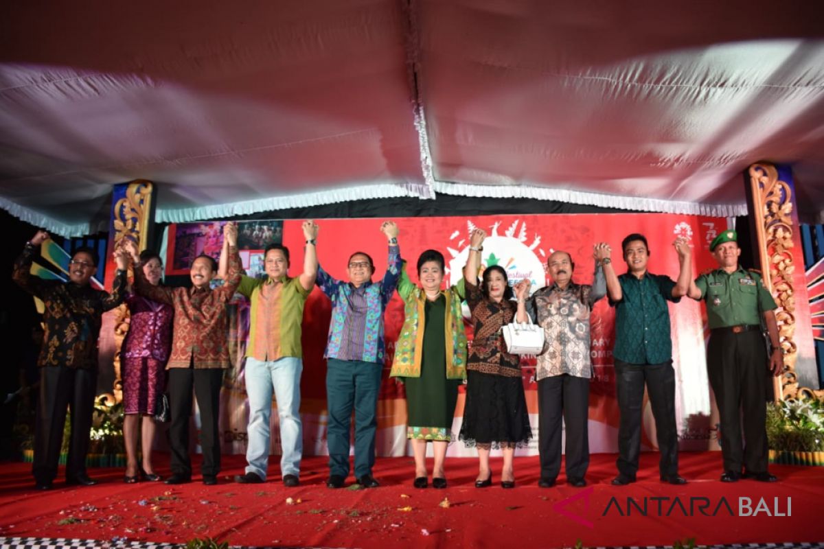 Bupati Karangasem buka Festival Pesona Tirtagangga 2018
