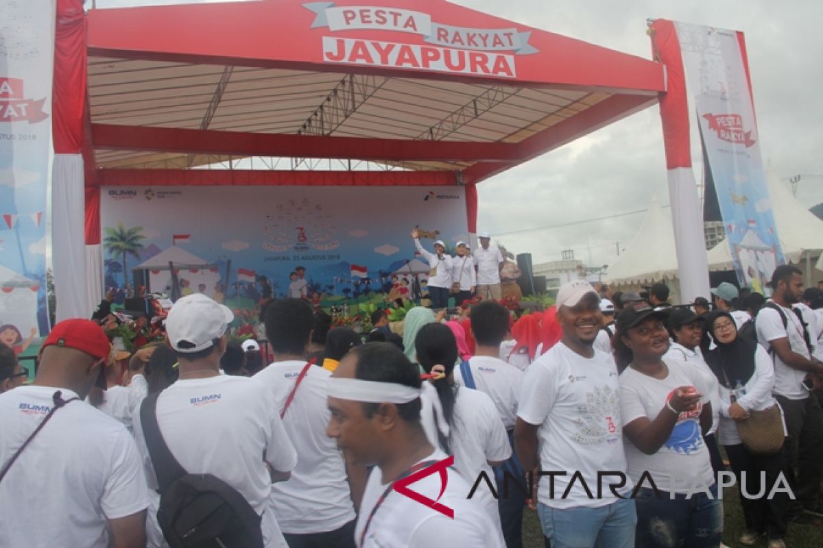 Pertamina gelar pesta rakyat di Jayapura